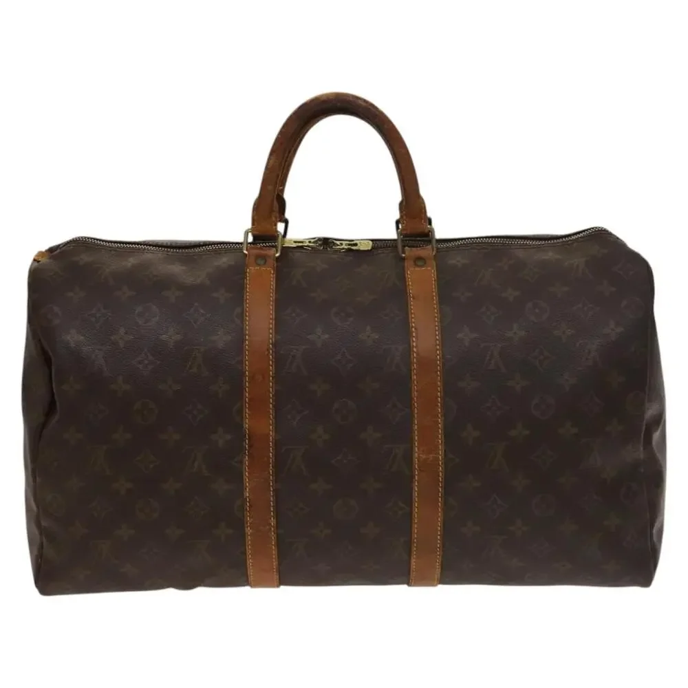 LOUIS VUITTON Monogram Keepall 50 Boston Bag M41426